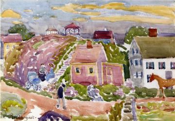 Rockport, Mass. Artwork by Maurice Prendergast