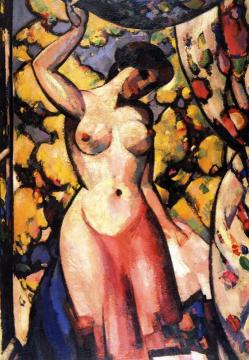 At My Studio Window Artwork by John Duncan Fergusson