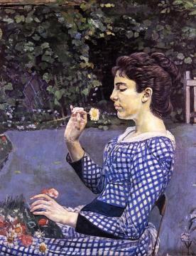 Portrait of Helene Weigle Artwork by Ferdinand Hodler
