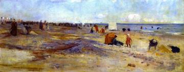 Sketch Of Littlehapton Beach Artwork by Charles Conder