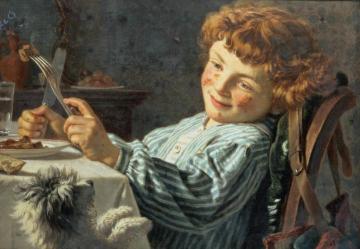 Sing for Your Supper Artwork by Sophie Anderson