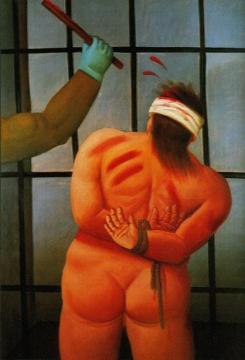 Abu Ghraib Artwork by Fernando Botero