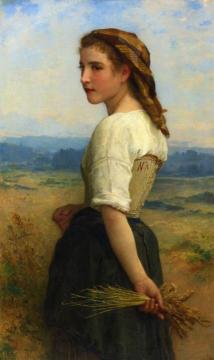 Gleaners Artwork by William Adolphe Bouguereau