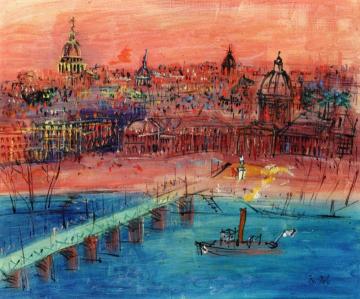The Institut De France Artwork by Jean Dufy