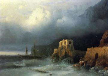 The Rescue Artwork by Ivan Constantinovich Aivazovsky