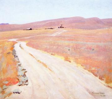 Abandoned Ranch Artwork by Maynard Dixon