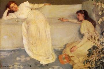 Symphony in White, No. 3 Artwork by James Abbott McNeill Whistler