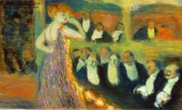 Les Plastrons Artwork by Pablo Picasso