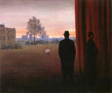 A La Rencontre Du Plaisir Artwork by Rene Magritte