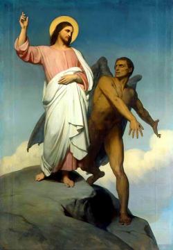 The Temptation Of Christ Artwork by Ary Scheffer