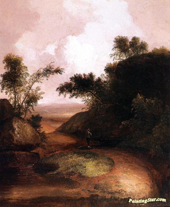 Landscape With Figure Artwork by Thomas Doughty
