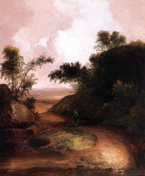 Landscape With Figure Artwork by Thomas Doughty