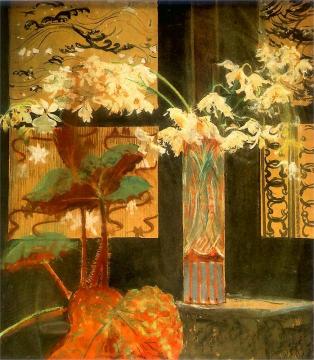 Orchids Artwork by Leon Jan Wyczolkowski