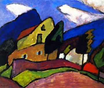 Wind And Clouds Artwork by Gabriele Münter