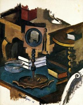 The Corner Of The Table Artwork by Roger de la Fresnaye