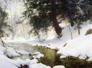 November Snow Artwork by Walter Launt Palmer