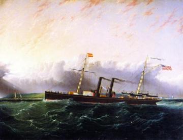The S.S. Artwork by James E. Buttersworth