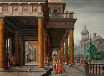 Trajan And The Widow Artwork by Paul Vredeman de Vries