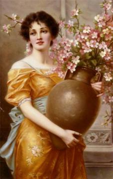 Apple Blossoms Artwork by Conrad Kiesel