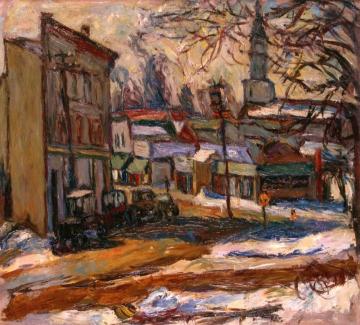 Bridgeport, Connecticut Artwork by Abraham A. Manievich