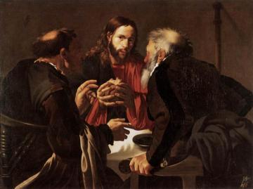 Supper At Emmaus Artwork by Hendrick Terbrugghen