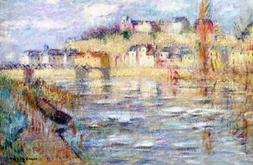 Late Ice on the Oise Artwork by Gustave Loiseau