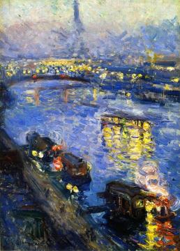 The Pont de Grenelle, Paris Artwork by Emile-othon Friesz