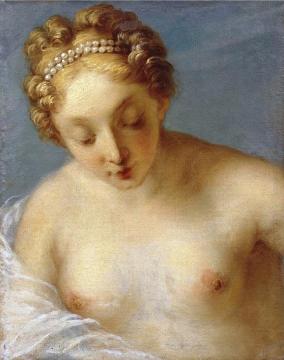 Bather Artwork by Francois Lemoyne