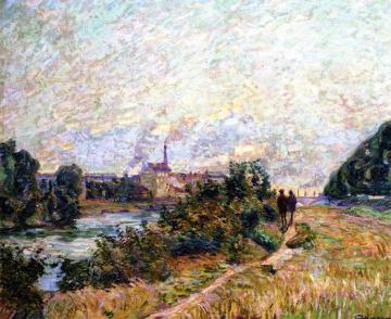 The Pointe d'Ivry Artwork by Armand Guillaumin