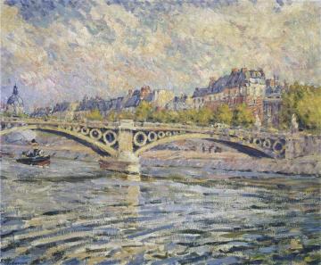 The Seine at Paris Artwork by Henri Lebasque