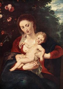 Virgin and Child Artwork by Peter Paul Rubens