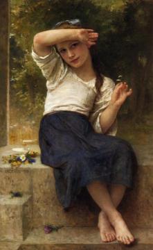 Marguerite Artwork by William Adolphe Bouguereau