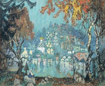 The Invisible Town Of Kitezh Artwork by Konstantin Gorbatov