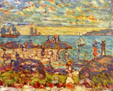 The Point, Gloucester Artwork by Maurice Prendergast