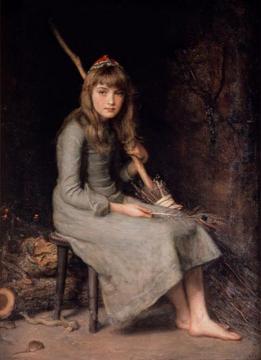 Cinderella Artwork by Sir John Everett Millais
