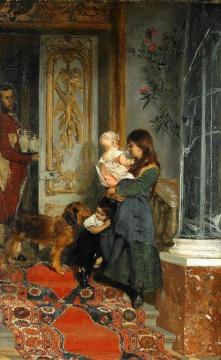 The Beggar Woman Artwork by Gabriel Schachinger