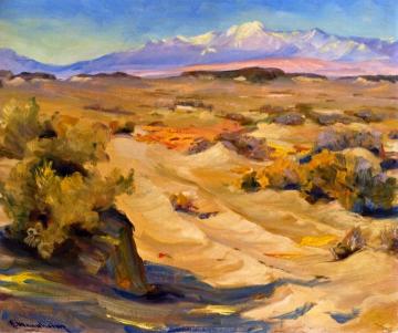 Mr. Gorgonio and Desert Artwork by Jean Mannheim