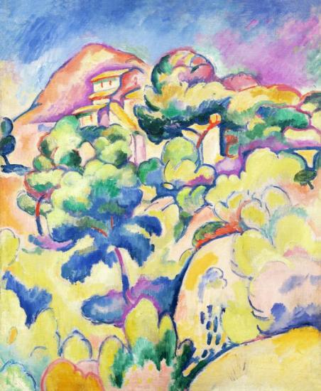 Landscape At La Ciotat Artwork by Georges Braque