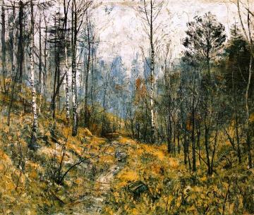 Der Wilde Graben bei Weimar im Spätherbst Artwork by Christian Rohlfs