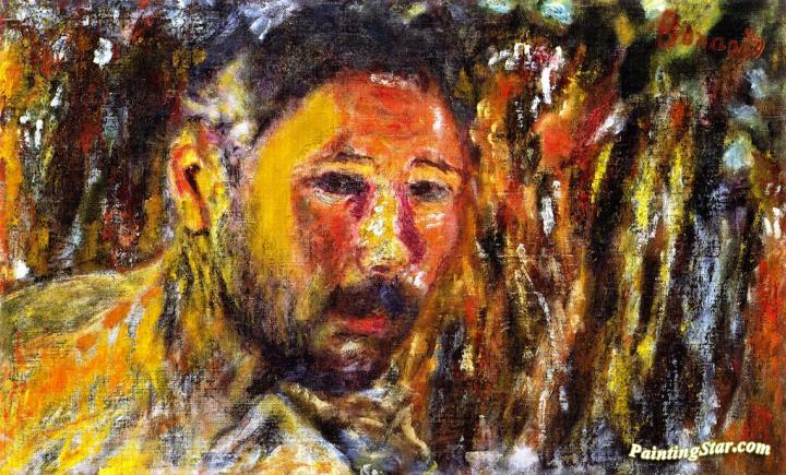Self-Portrait with Beard Artwork by Pierre Bonnard