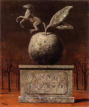 Les verres fumés Artwork by Rene Magritte