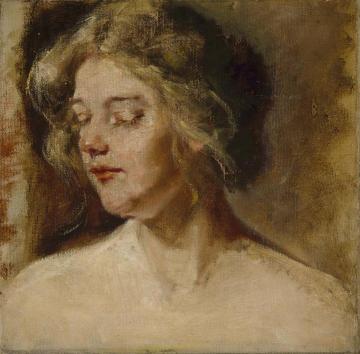 Blonde Studio Model Artwork by Alice Pike Barney