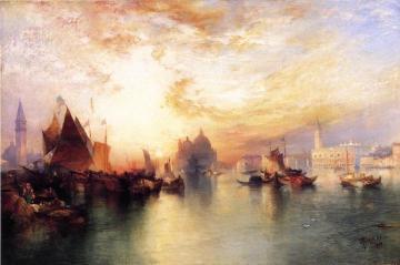 Venice, from near San Giorgio Artwork by Thomas Moran