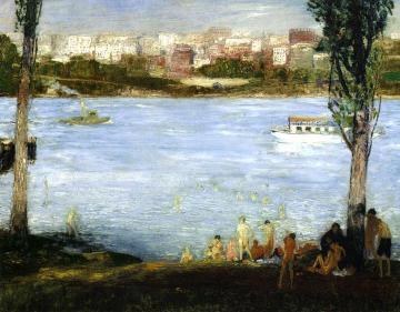 Summer City Artwork by George Wesley Bellows
