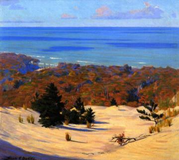 High Over The Tree Tops Artwork by Frank V. Dudley