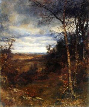 Fall Landscape Artwork by Jervis McEntee