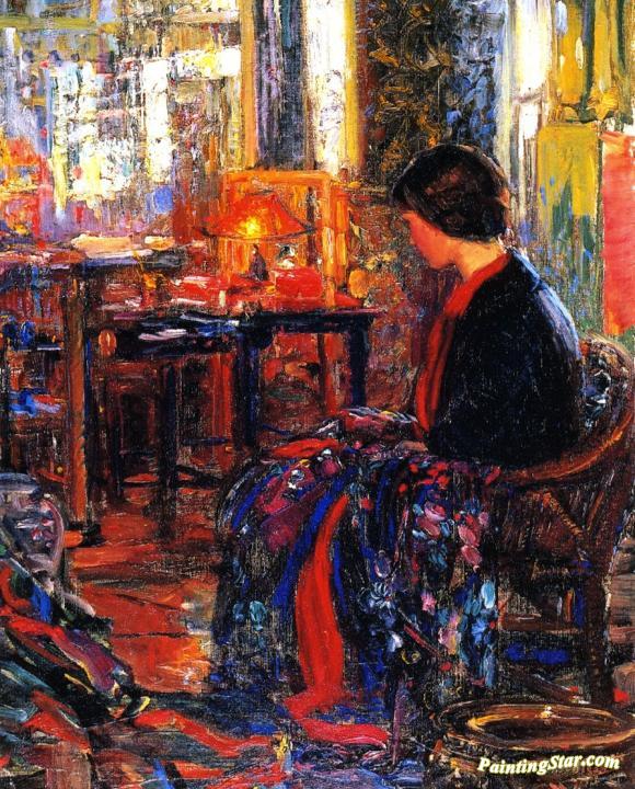 The Oriental Shop Artwork by Joseph Kleitsch