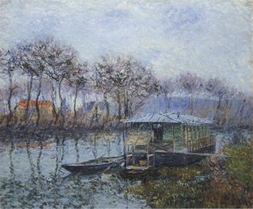 The Seine at Port Marly Artwork by Gustave Loiseau
