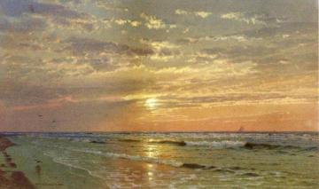 Sunrise, Atlantic City Artwork by William Trost Richards