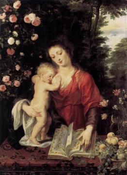 Virgin and Child Artwork by Peter Paul Rubens